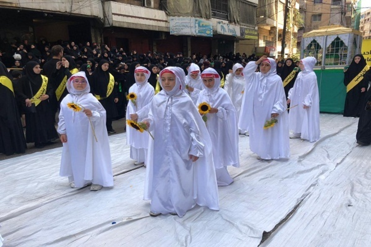 Lübnanlı kadınlardan Aşura yürüyüşü | Fotoğraf