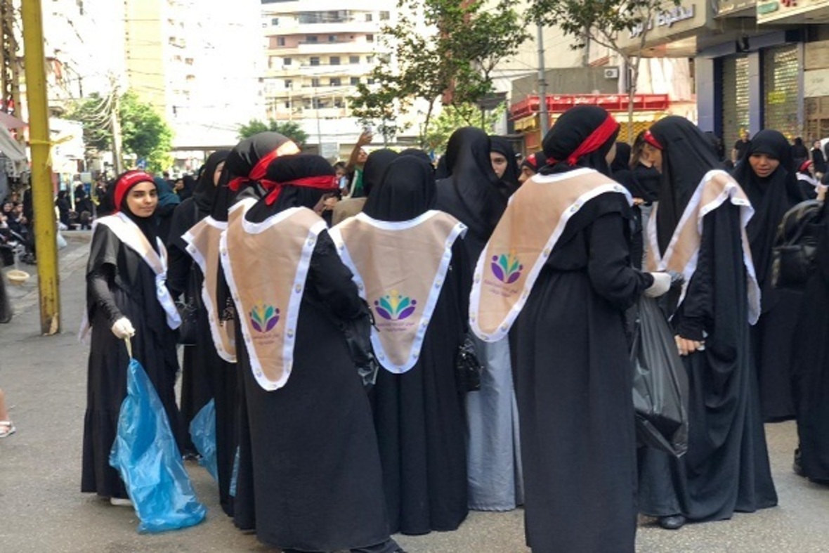 Lübnanlı kadınlardan Aşura yürüyüşü | Fotoğraf