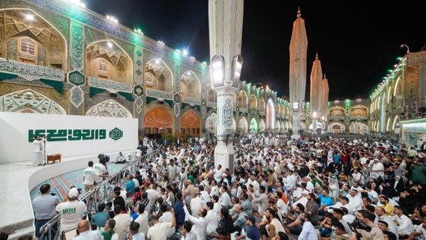 Gadir Hum'da 3 milyondan fazla ziyaretçi Hz. Ali'nin hareminde | Fotoğraf