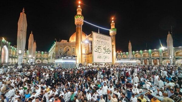 Gadir Hum'da 3 milyondan fazla ziyaretçi Hz. Ali'nin hareminde | Fotoğraf