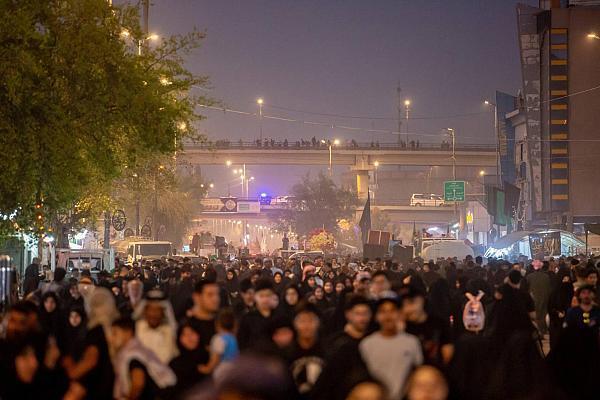 Peygamber Efendimiz'in vefat yıldönümü merasiminde Necef'ten görüntüler