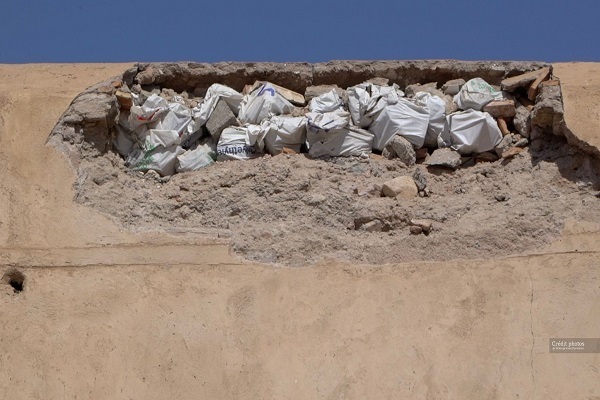 Fas'taki deprem, tarihi caminin restorasyonundaki skandalı ortaya çıkardı | Fotoğraf