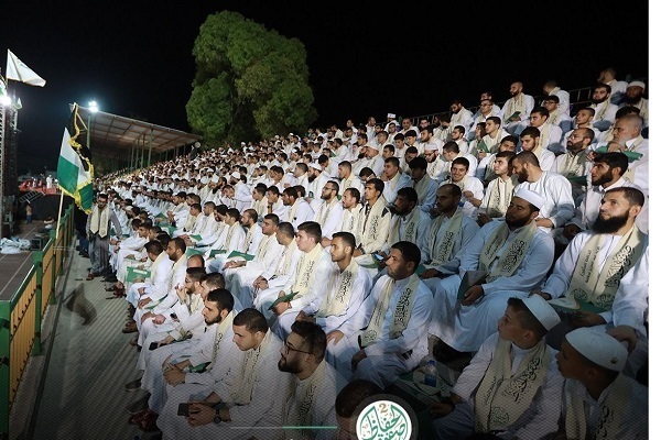 Gazze'de Kur'an hafızları için tören düzenlendi | Fotoğraf