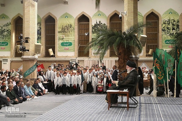 Ayetullah Hameney kutsal savunma ve direniş mensupları ile buluştu | Fotoğraf