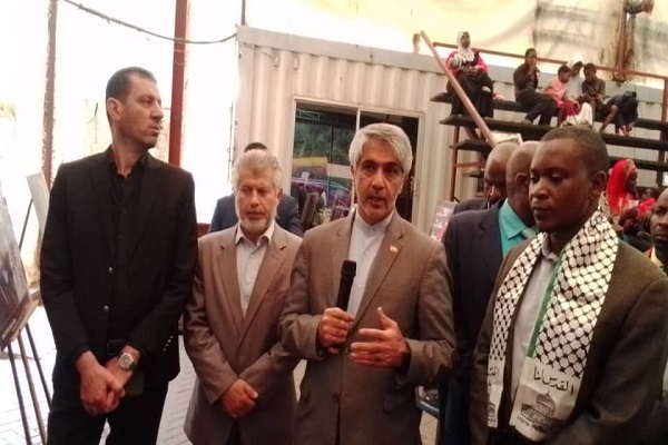 Zimbabve’de Filistin halkının acıları fotoğraflarla anlatıldı
