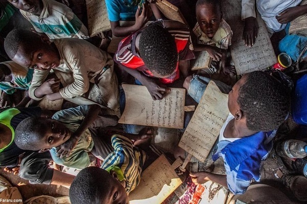Afrikalı çocuklar ve Kur’an toplantıları