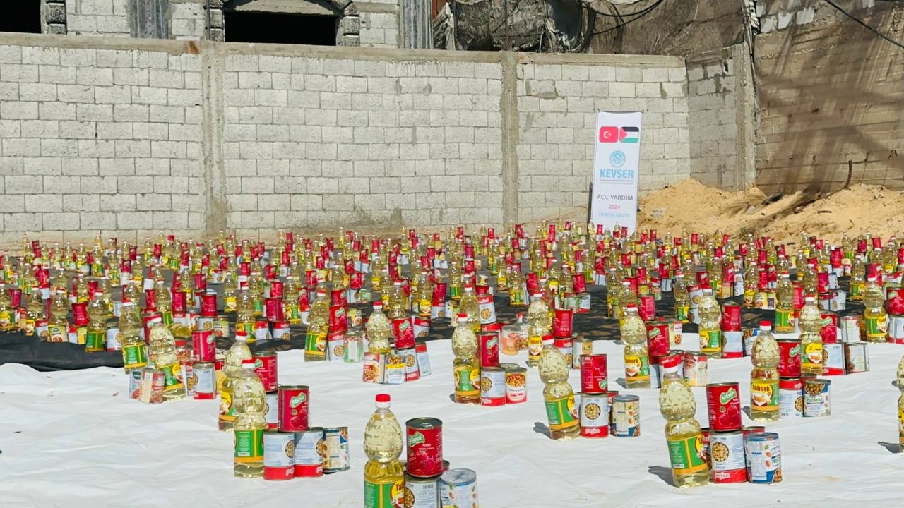 Kevser Uluslararası İnsani Yardım Derneği'nden Gazze'ye Ramazan yardımı | Fotoğraf