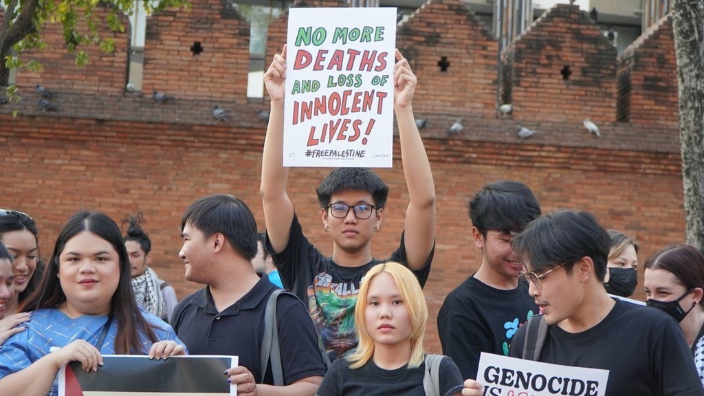 Tayland'da İsrail saldırıları protesto edildi | Fotoğraf