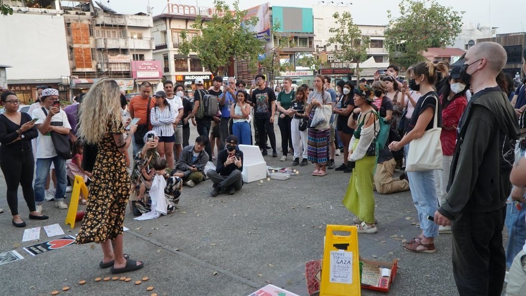 Tayland'da İsrail saldırıları protesto edildi | Fotoğraf