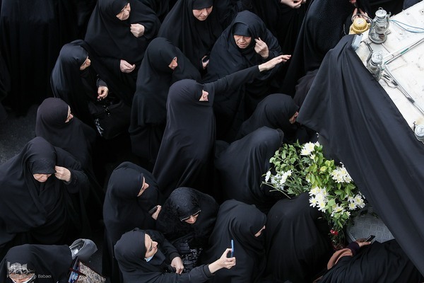 Ayetullah İmami Kaşani'nin cenaze töreni