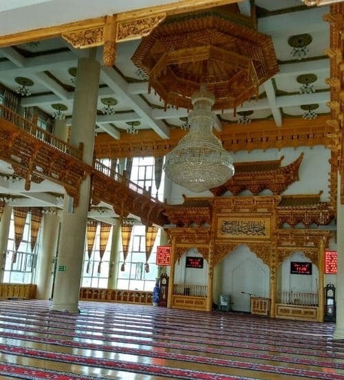 Çinghay Platosunda özel bir camii | fotoğraf
