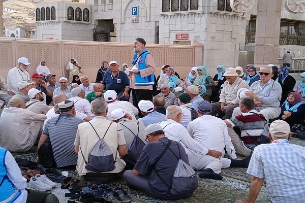 Medine’de binlerce yabancı hacının varlığı |fotoğraf