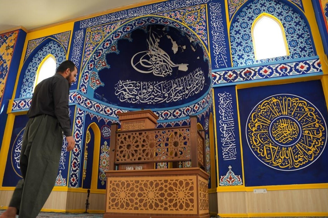 Iraklı hattat, Ayasofya’daki eserleri yeniden yapmayı hayal ediyor