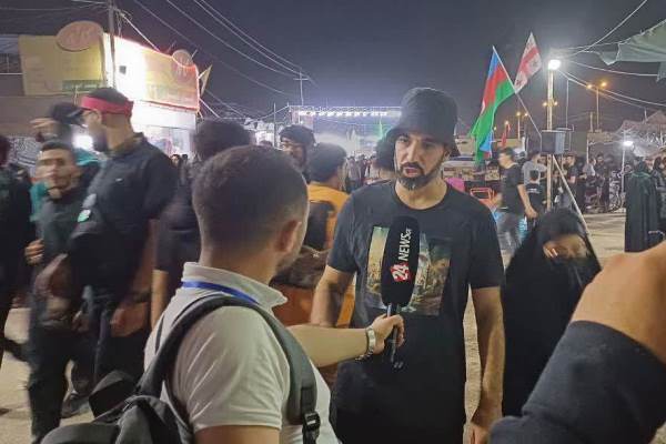 Erbain yürüyüşünde gökkuşağı renginde milyonlarca ziyaretçinin varlığı |fotoğraf