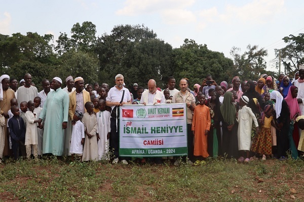 Uganda’da Şehit İsmail Haniye Camii’nin inşaatına başlandı