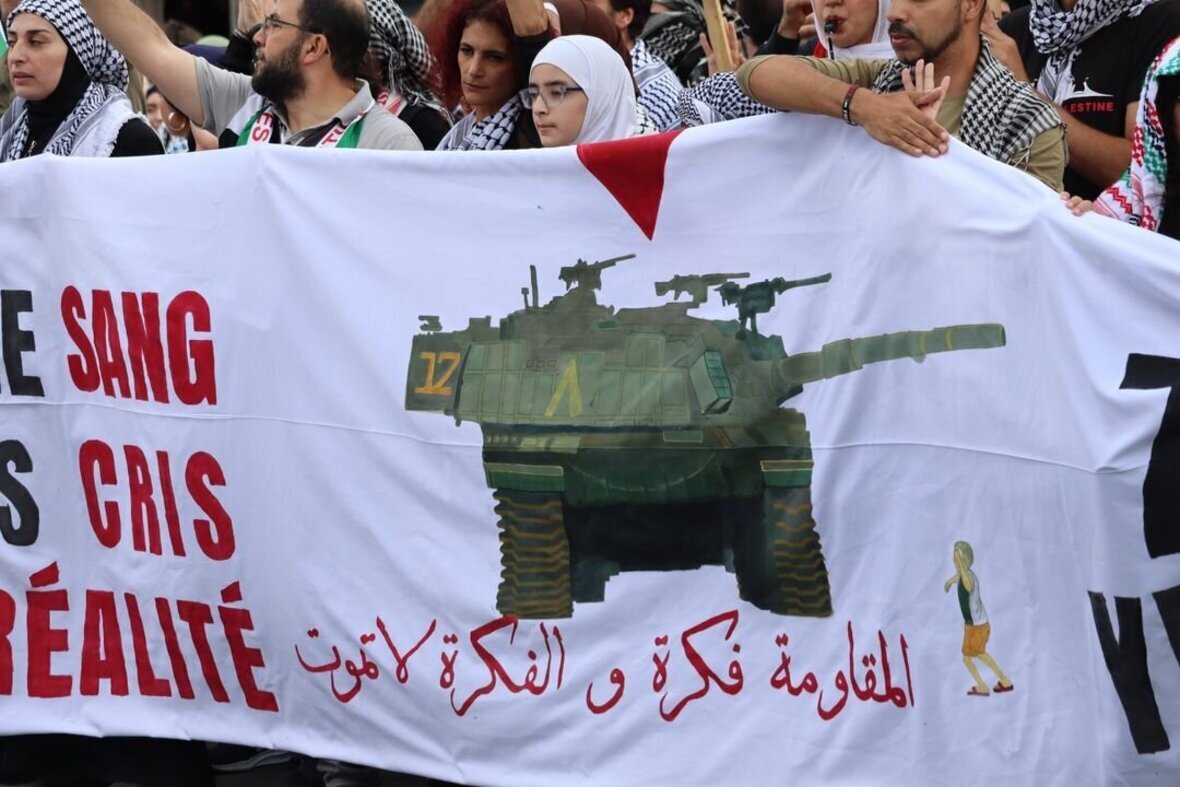 Kanada’da Gazze ve Lübnan halkıyla dayanışma için gösteri düzenlendi
