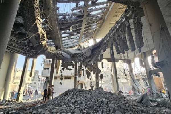 Gazze ‘de iki yıllık savaşın ardından asırlık cami ve minarelerden eser kalmadı