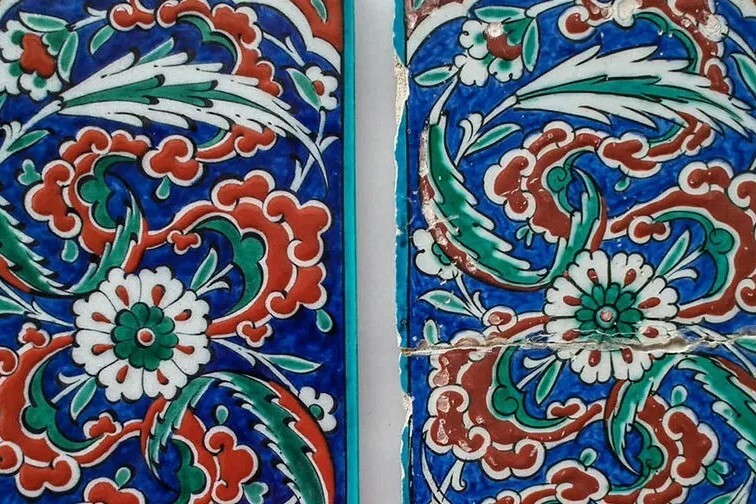 İznik çinisi dünyaya tanıtılıyor İznik çinisi dünyaya tanıtılıyor