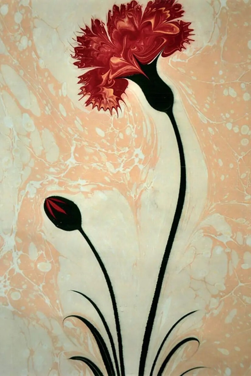 Suyun üzerinde doğan sanat: Ebru sanatı Suyun üzerinde doğan sanat: Ebru sanatı