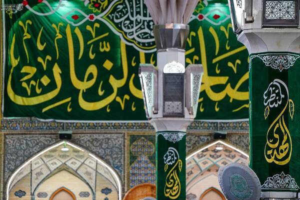 İmam Ali Türbesi Nime-i Şaban’da güllerle süslendi |fotoğraf