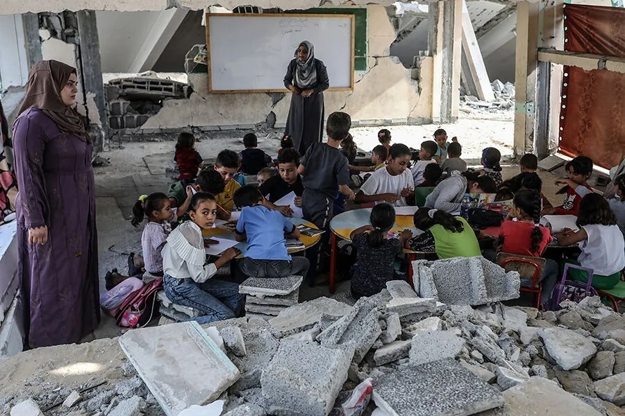 İşgalciler, 7 Ekim 2023'ten bu yana Gazze ve Batı Şeria'da 16 bin 802 öğrenciyi şehit etti