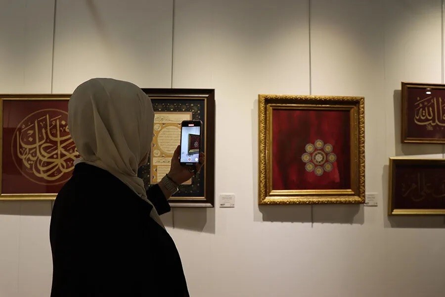 Dolmabahçe'de 'Gazze İçin İyilik' sergisi açıldı
