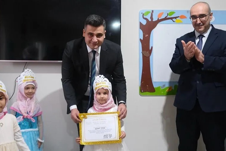 Gülnar'da minikler Kur'an'a geçti