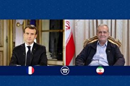 Pezeşkiyan ile Macron arasında telefon görüşmesi