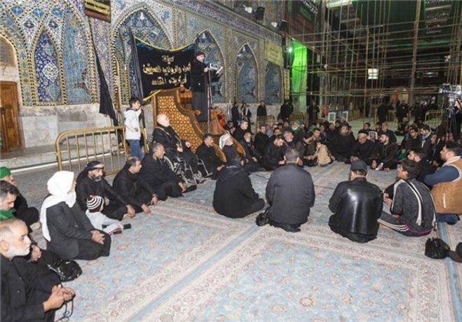 خادمین حرم حسینی کا الوداعی ماتم خادمین حرم حسینی کا الوداعی ماتم