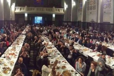 بروکسل مسجد میں میلاد مسیح(ع) کا جشن