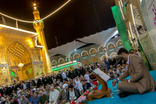 نجف ؛ ولادت امام علی(ع) کے حوالے سے محفل قرآت کا انعقاد