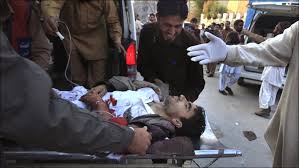 مہمند ایجنسی میں تکفیری گروپ کے خود کش حملے میں ہلاکتوں کی تعداد 30 ہو گئی مہمند ایجنسی میں تکفیری گروپ کے خود کش حملے میں ہلاکتوں کی تعداد 30 ہو گئی