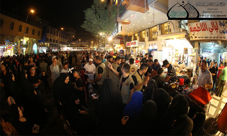 عراق؛ شهادت جواد الأئمه(ع) کی مناسبت سے زائرین کا عظیم اجمتاع+ تصاویر