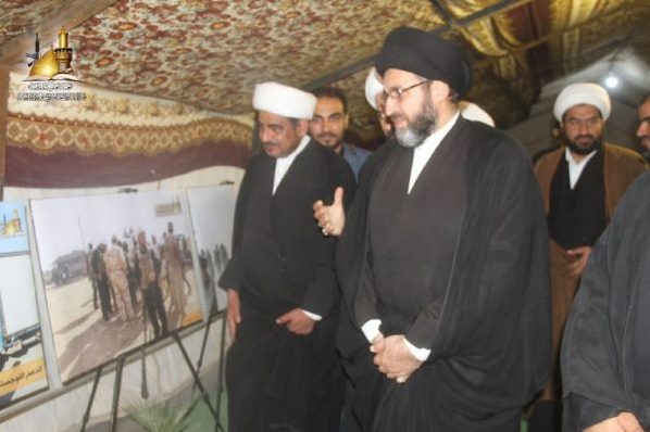 پیدل روی میں رضاکارعلما کے موضوع پر تصویری نمایش+ تصاویر