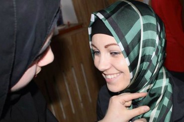 یوکرائن؛ دلچسپ حجاب نمائش کا انعقاد