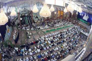 روضہ حسينی میں ختم قرآن رمضانیه + تصاویر روضہ حسينی میں ختم قرآن رمضانیه + تصاویر