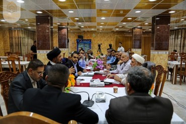 عراق؛ مسجد کوفه میں چہلم پر قرآنی اسٹاپ کا قیام