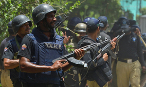 لاہورکو بڑی تباہی سے بچانےکا دعویٰ، 4 ’ تکفیری دہشت گرد‘ ہلاک لاہورکو بڑی تباہی سے بچانےکا دعویٰ، 4 ’ تکفیری دہشت گرد‘ ہلاک