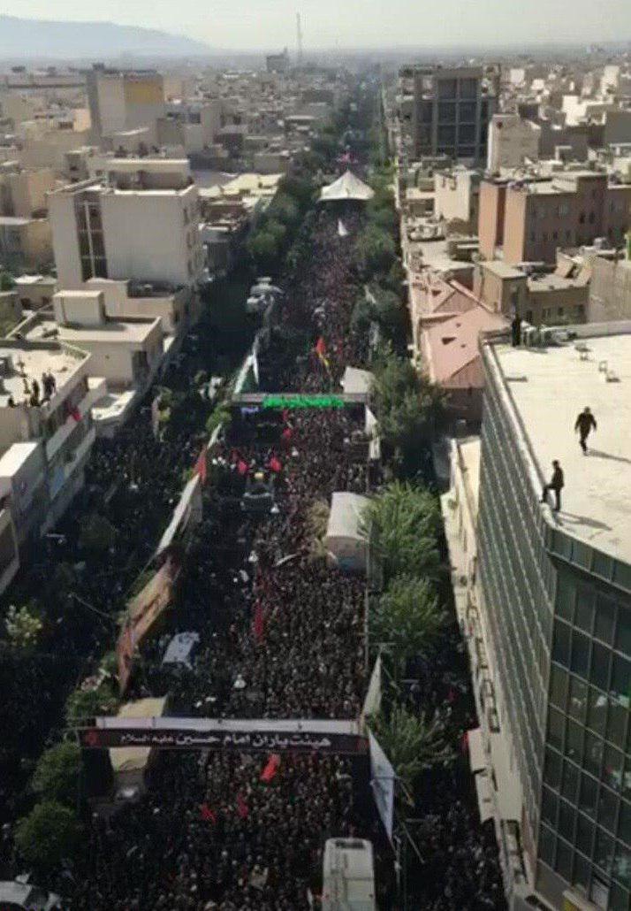 شہید محسن حججی کی تشییع جنازہ کے روح پرور مناظر