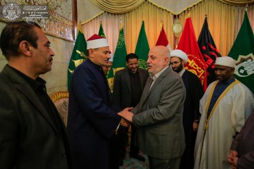 ولید مطر کی سربراہی میں؛الازهر کے علما کا دورہ روضہ علوی ولید مطر کی سربراہی میں؛الازهر کے علما کا دورہ روضہ علوی