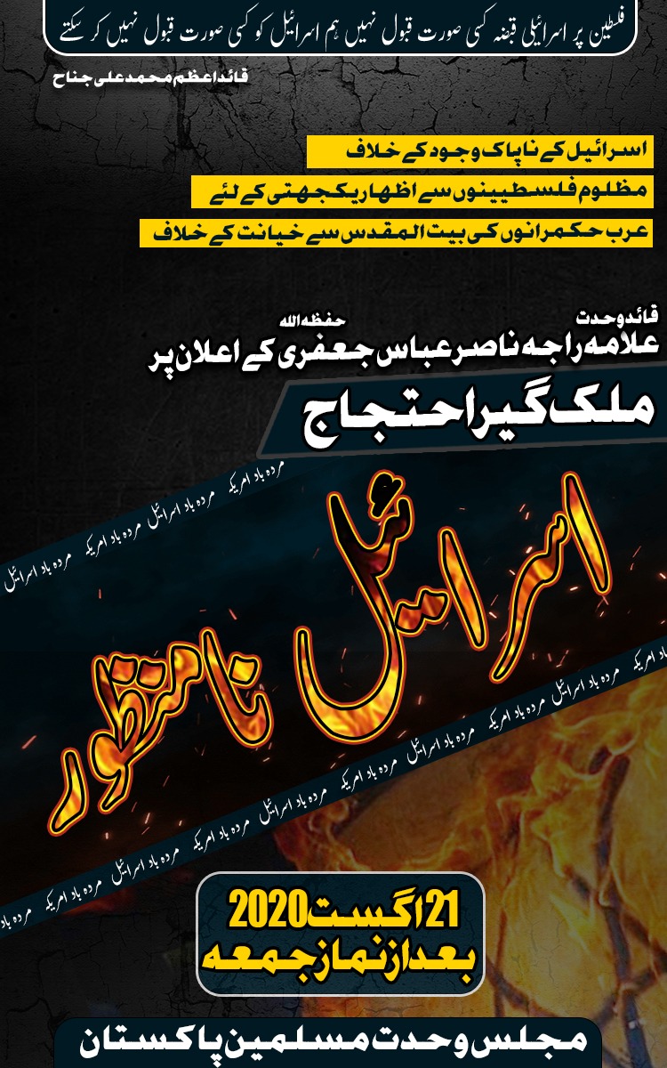 پاکستان؛ حمایت فلسطین ریلی کا اعلان پاکستان؛ حمایت فلسطین ریلی کا اعلان
