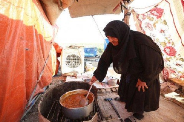 زوار اربعین اور  ام جابر کی داستان خدمت