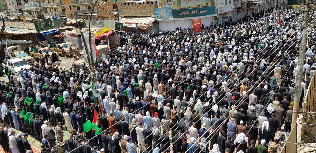 نواسہ رسول کی شہادت اور یوم عاشورکا جلوس+ تصاویر