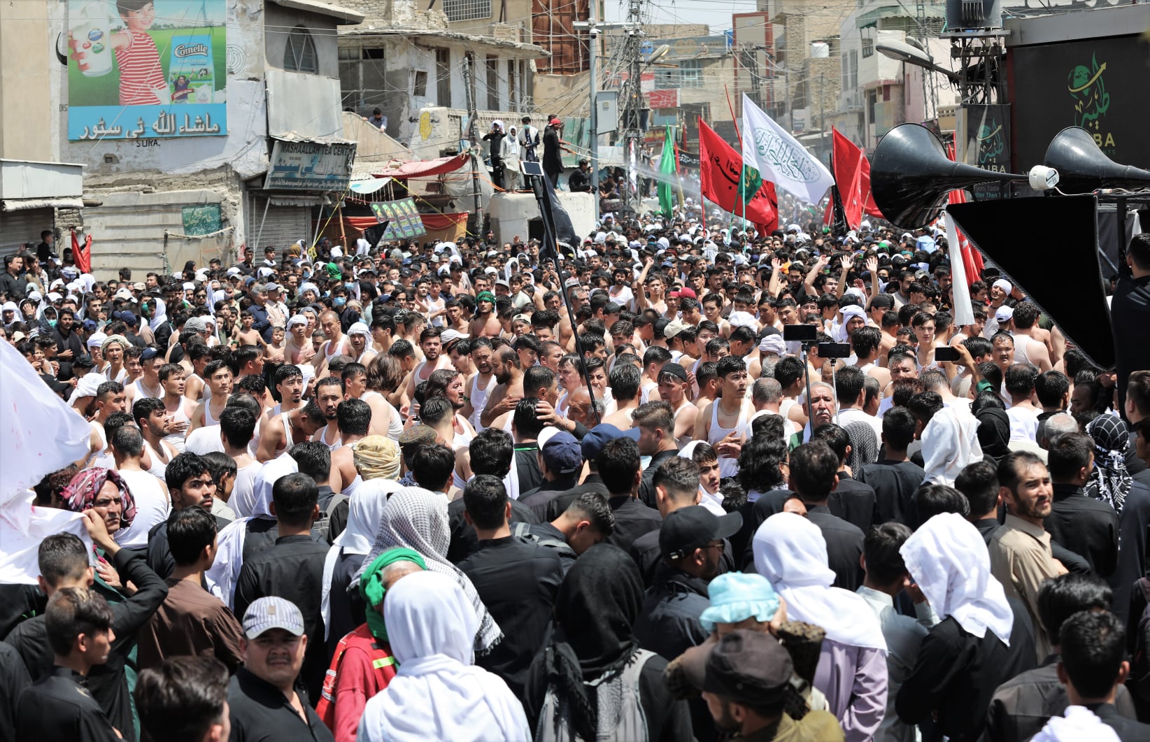 نواسہ رسول کی شہادت اور یوم عاشورکا جلوس+ تصاویر