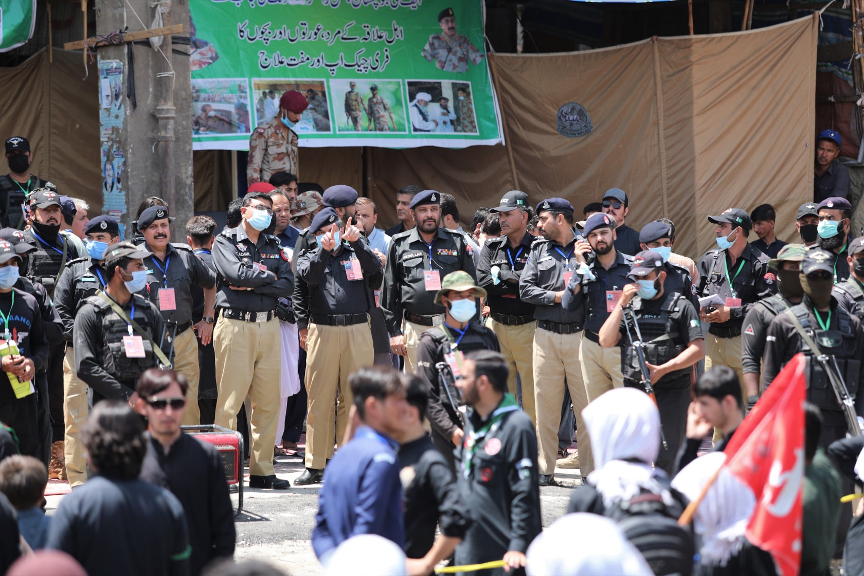 نواسہ رسول کی شہادت اور یوم عاشورکا جلوس+ تصاویر