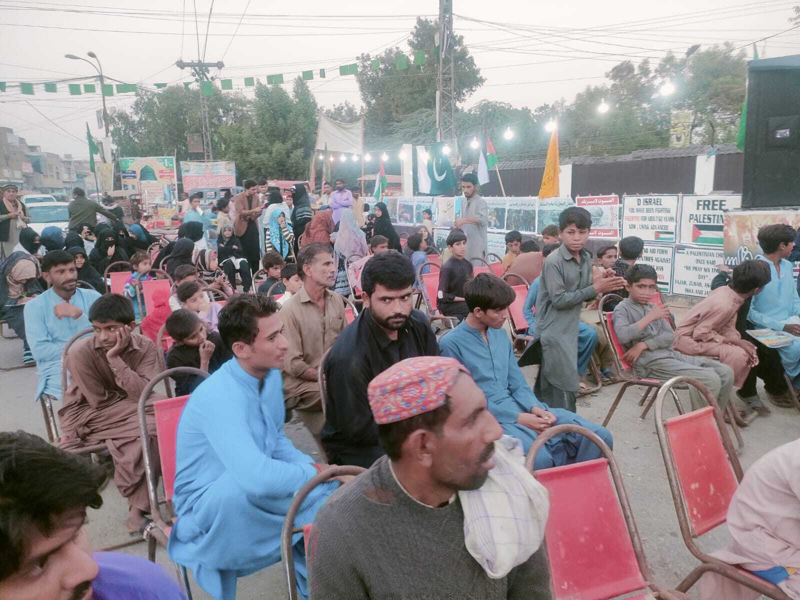 جیکب آباد لبیک یا اقصی کے نعروں گونج اٹھا