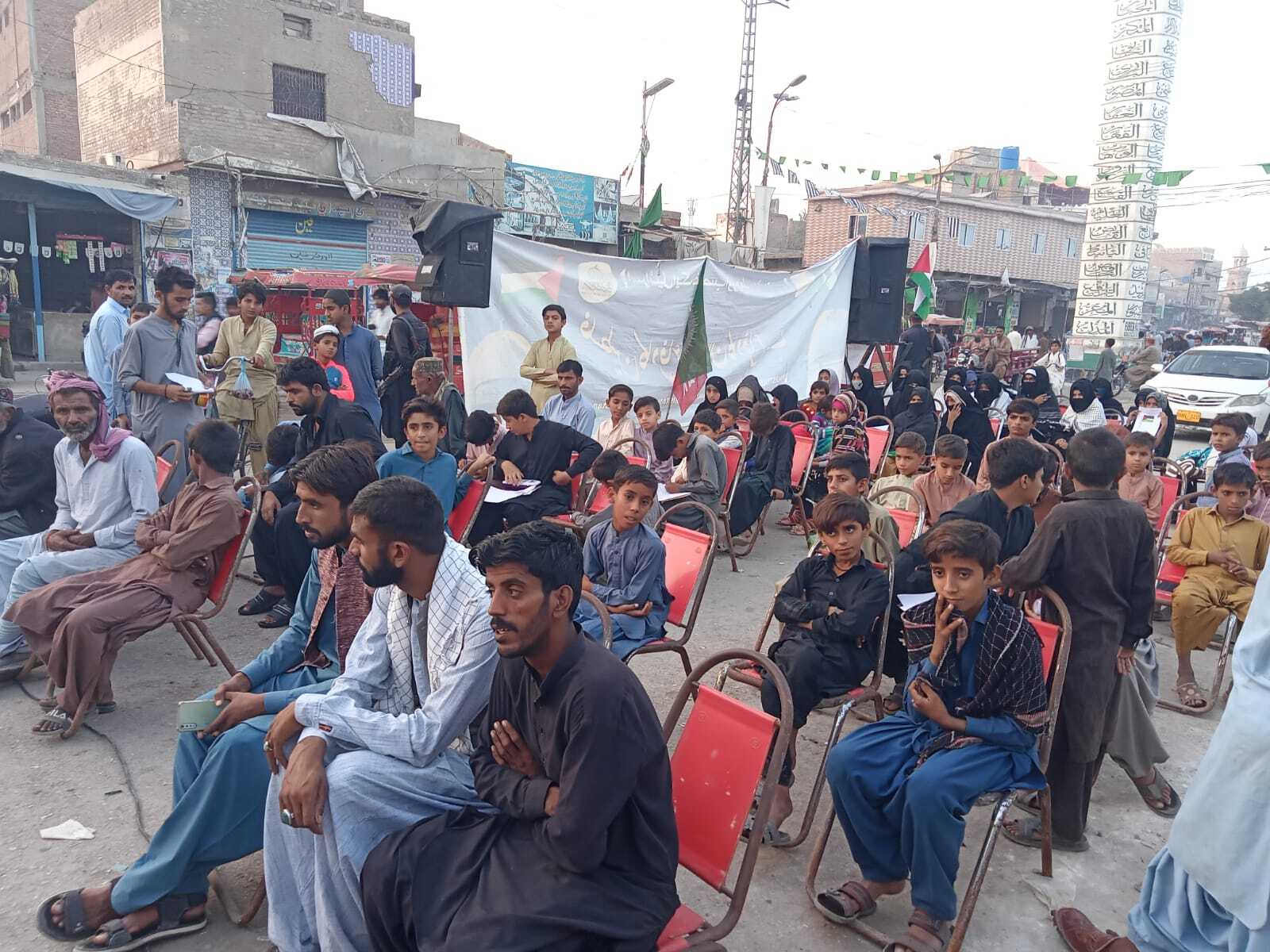 جیکب آباد لبیک یا اقصی کے نعروں گونج اٹھا
