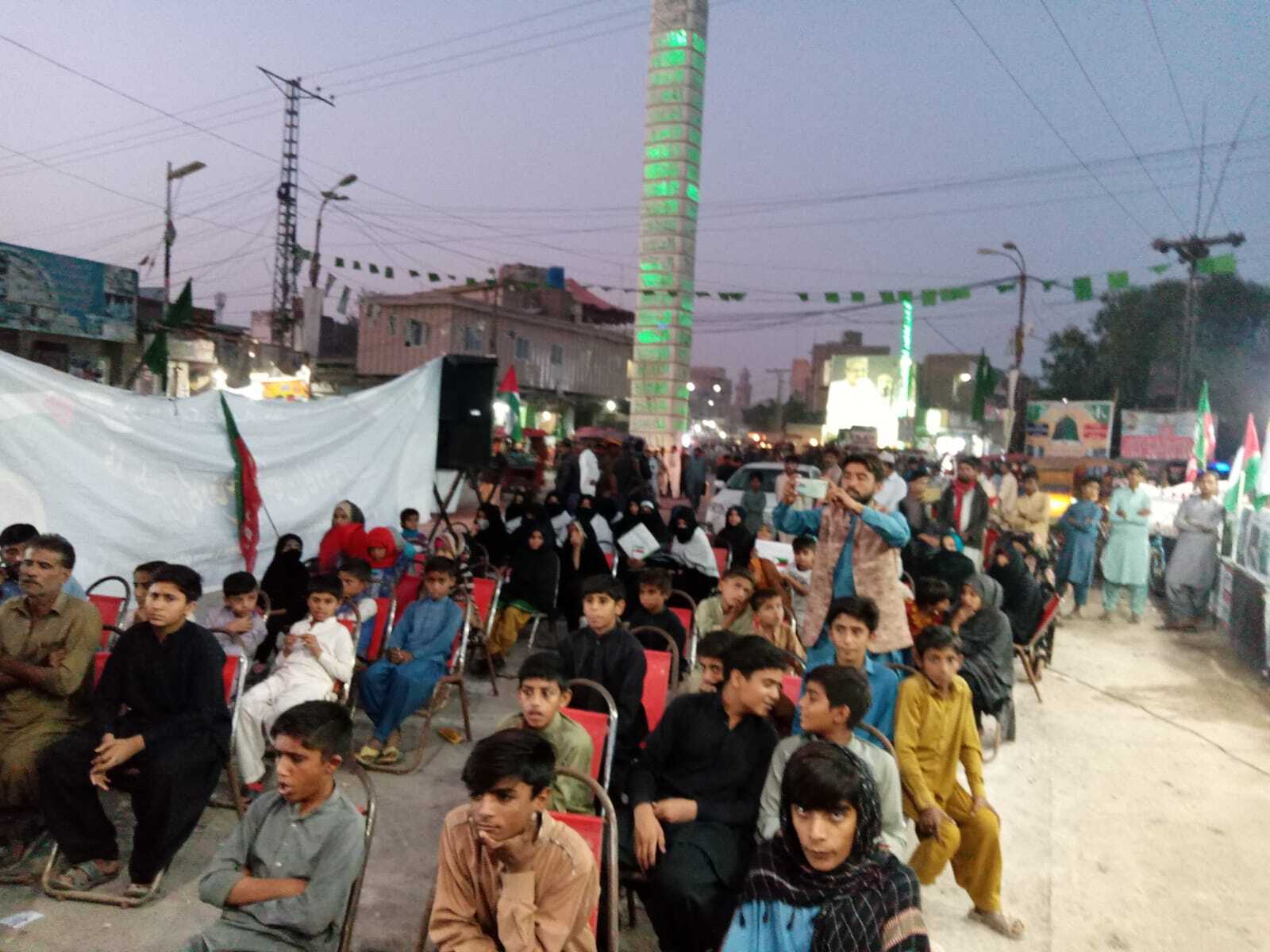 جیکب آباد لبیک یا اقصی کے نعروں گونج اٹھا