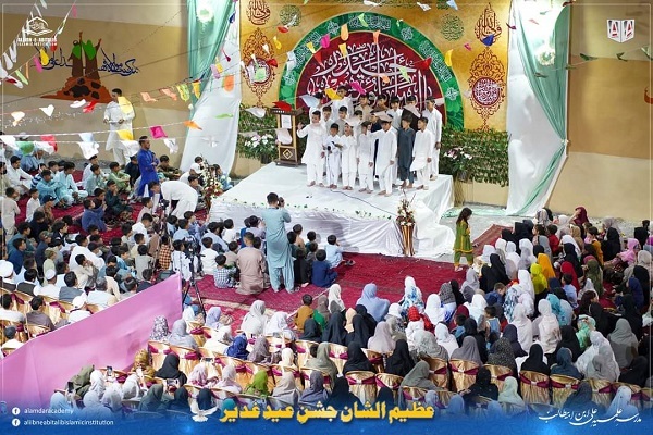 عید غدیر کا دسترخوان عالمی دسترخوان بن رہا ہے+  تصاویر