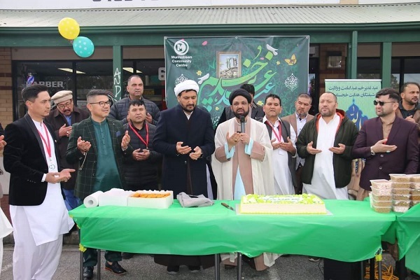 عید غدیر کا دسترخوان عالمی دسترخوان بن رہا ہے+  تصاویر